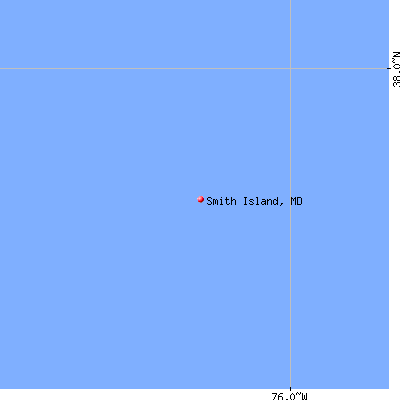 Smith Island map