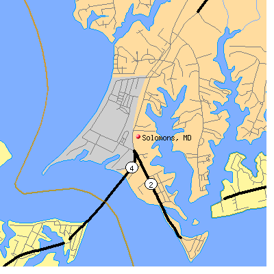 Solomons map