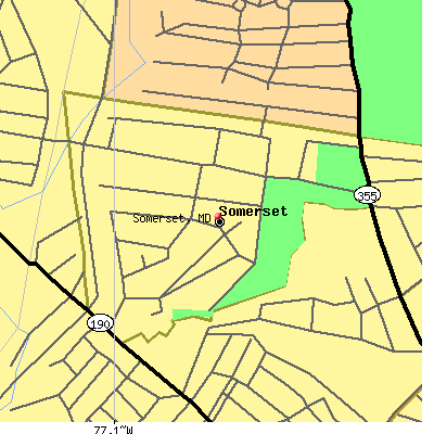 Somerset map