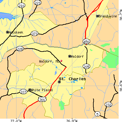Waldorf map