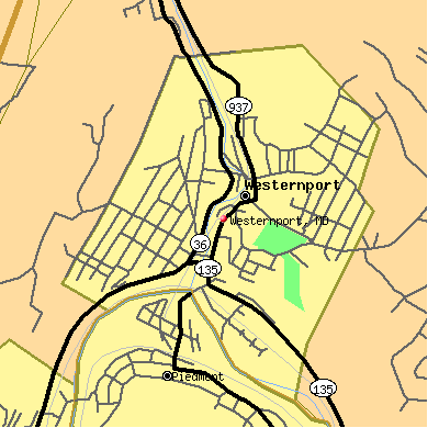 Westernport map