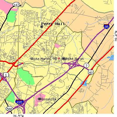 White Marsh map