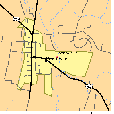 Woodsboro map