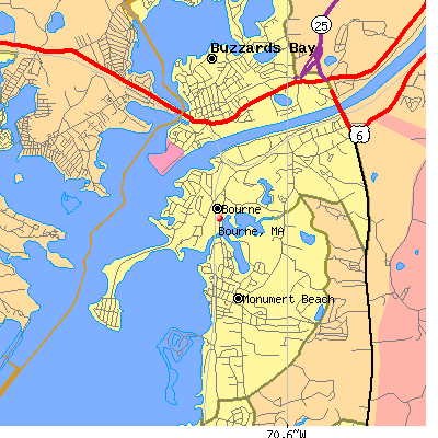 Bourne map