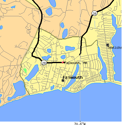 Falmouth map