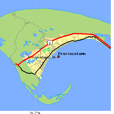 Provincetown map