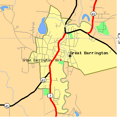 Great Barrington map