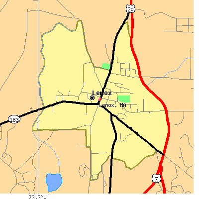 Lenox map