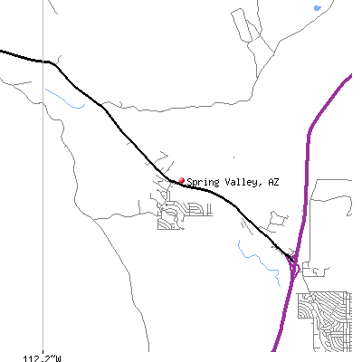 Spring Valley map