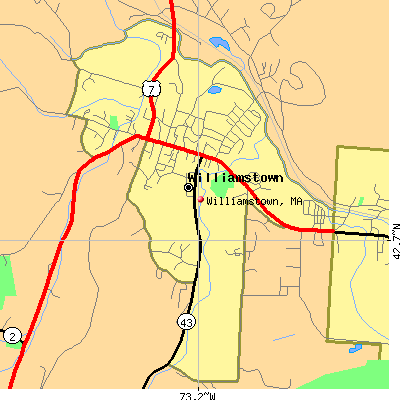 Williamstown map