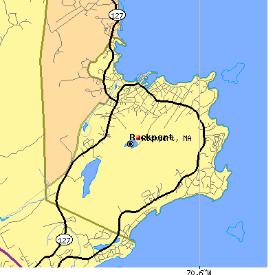 Rockport map