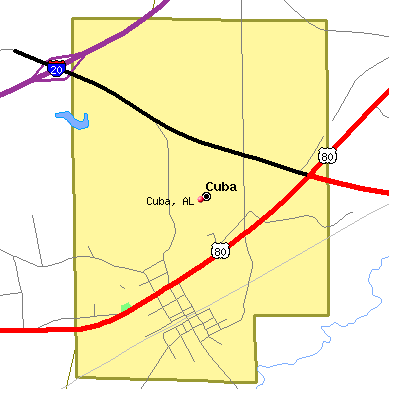 Cuba map