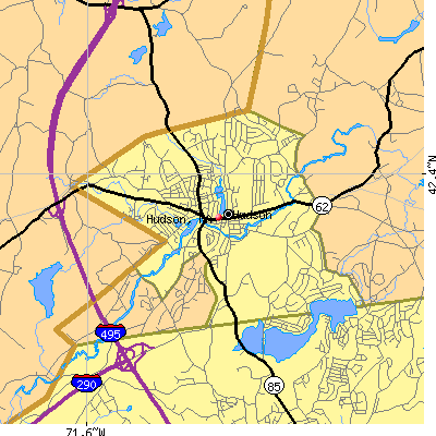 Hudson map