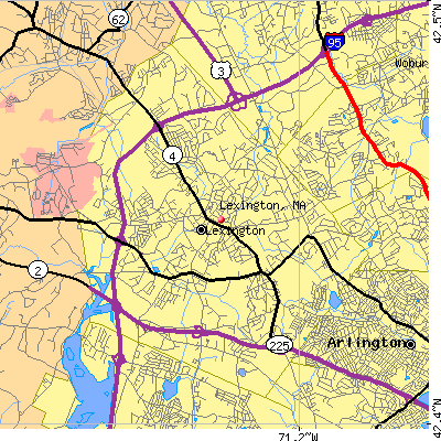Lexington map