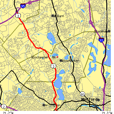 Winchester map