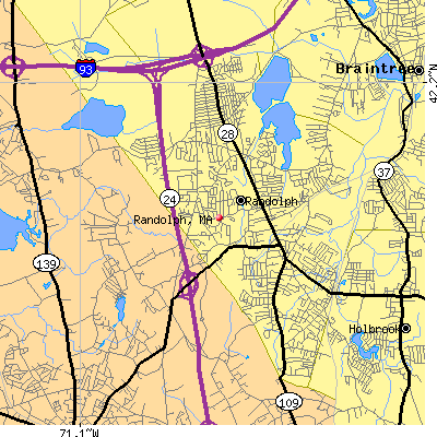 Randolph map
