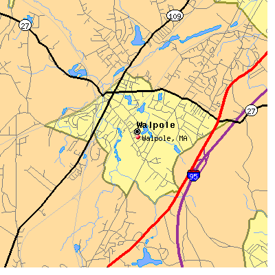 Walpole map
