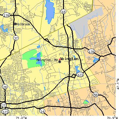 Abington map
