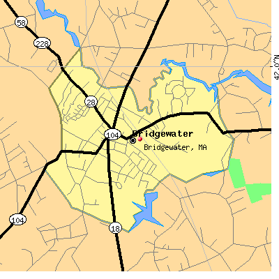 Bridgewater map