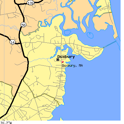 Duxbury map