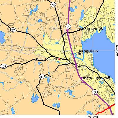 Kingston map