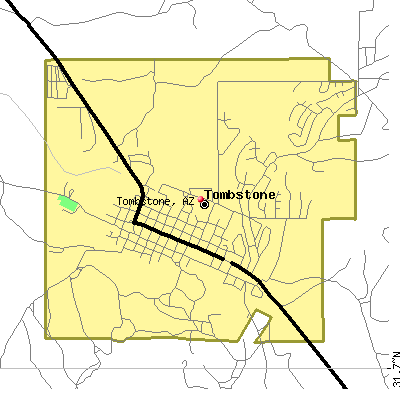 Tombstone map