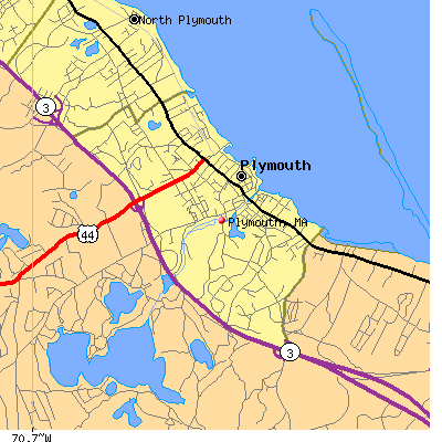 Plymouth map