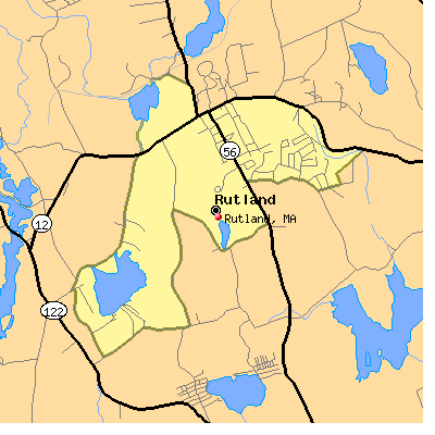 Rutland map