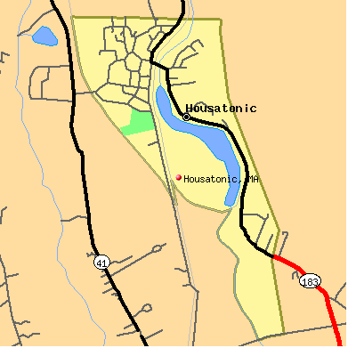 Housatonic map