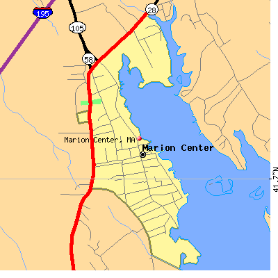 Marion Center map