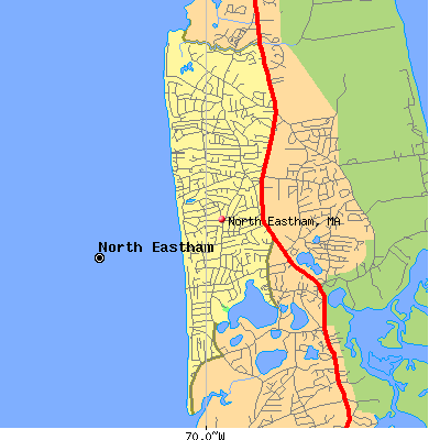 North Eastham map