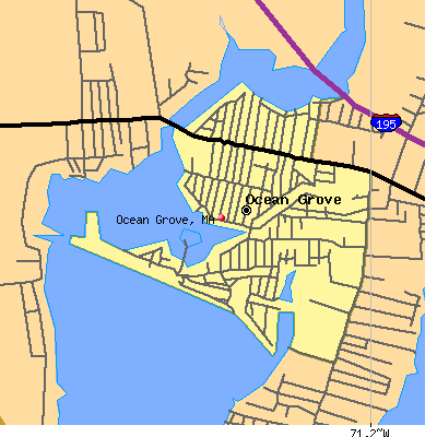 Ocean Grove map