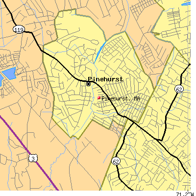 Pinehurst map