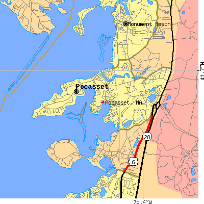 Pocasset map
