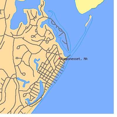 Popponesset map