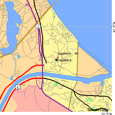 Sagamore map