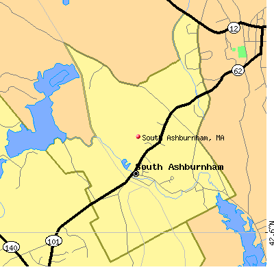 South Ashburnham map
