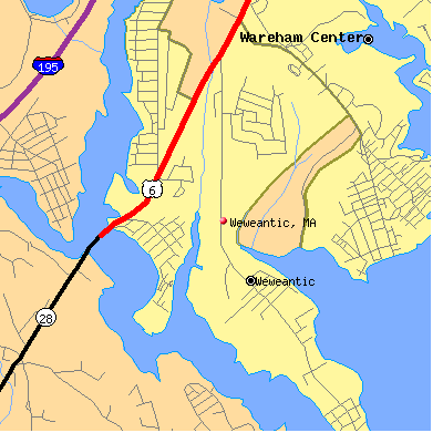 Weweantic map