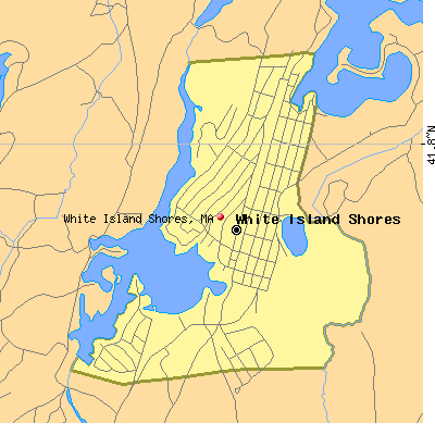 White Island Shores map