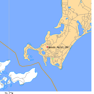 Woods Hole map