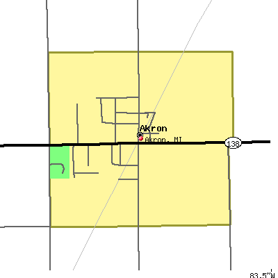 Akron map