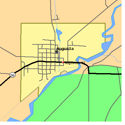 Augusta map