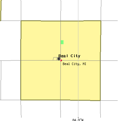 Beal City map