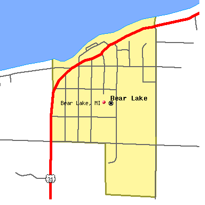 Bear Lake map
