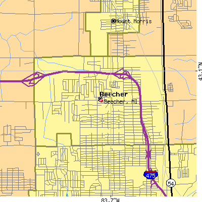 Beecher map