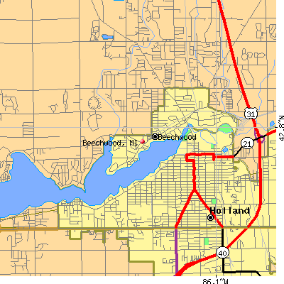Beechwood map