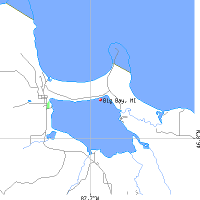 Big Bay map