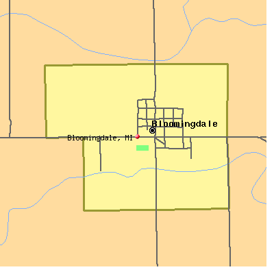 Bloomingdale map
