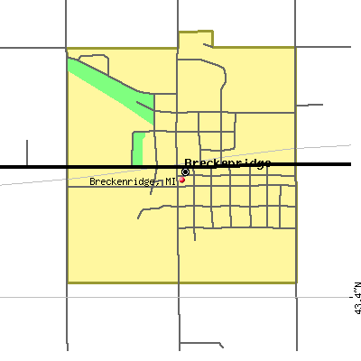 Breckenridge map