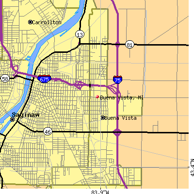 Buena Vista map